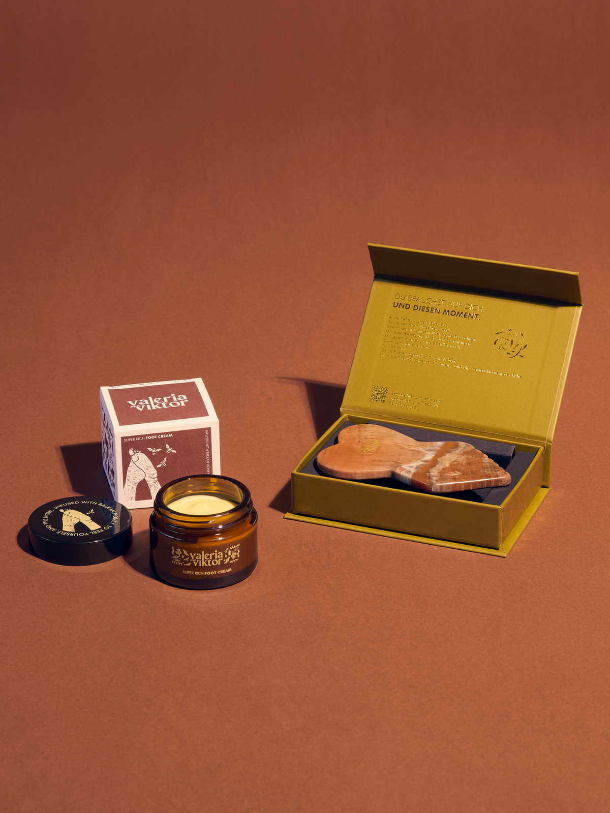 Anti-Stress Fussritual & Intensivpflege-Set