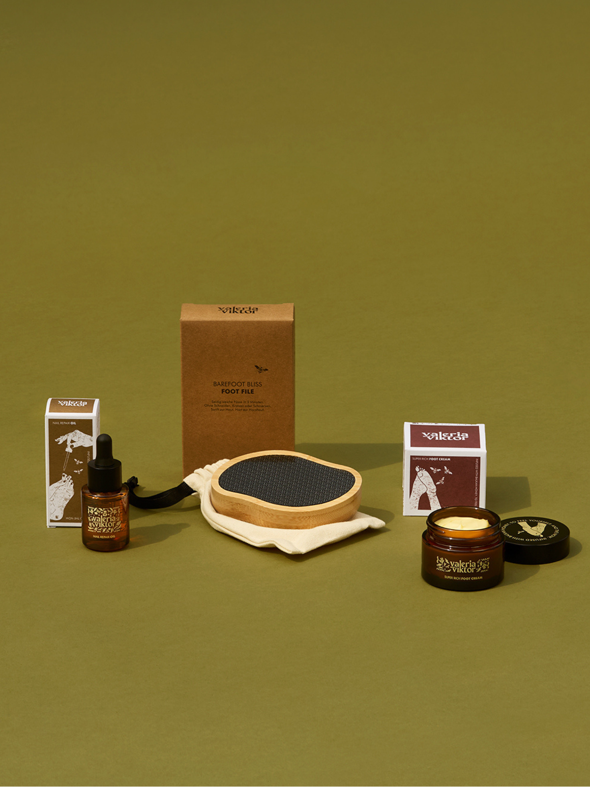 Das komplette Fusspflege-Set