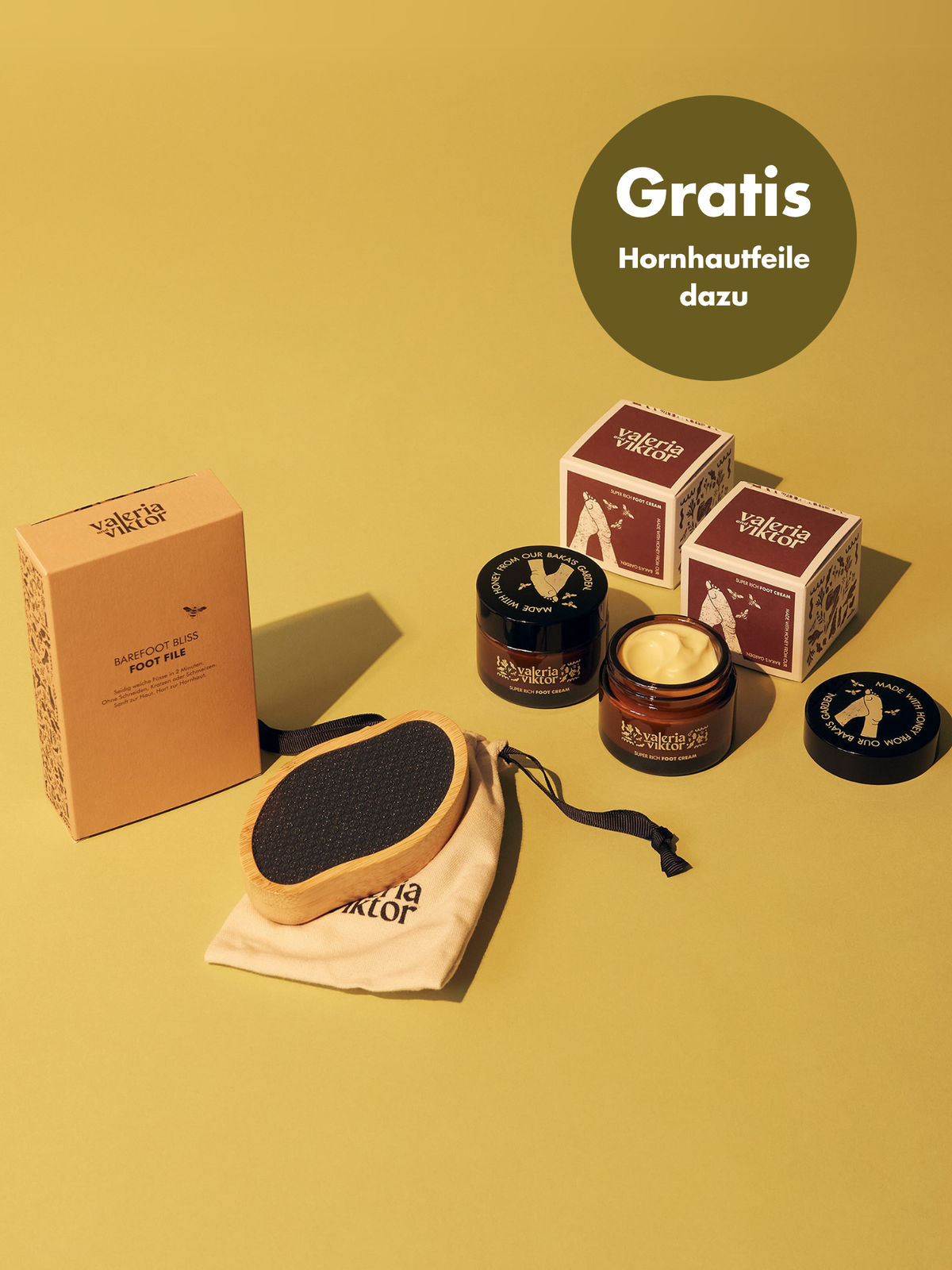 Essential Set für schöne und weiche Füsse
