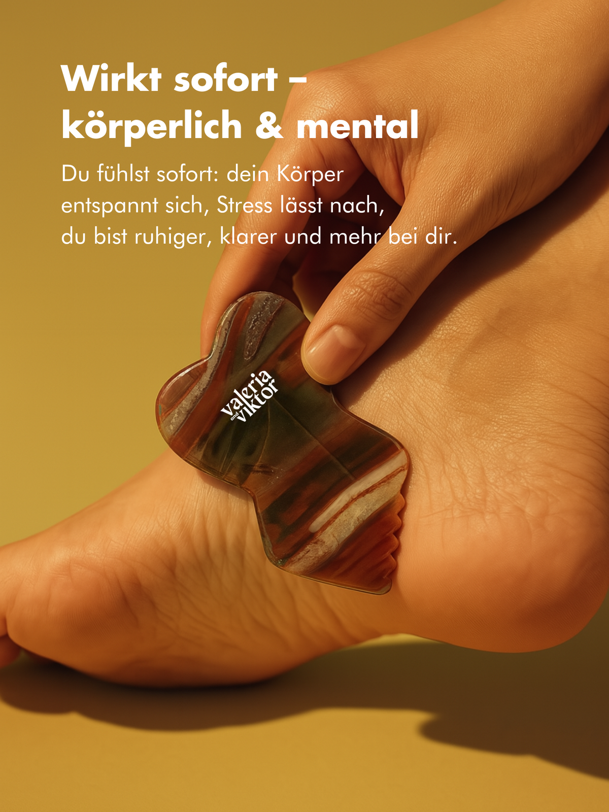 Gua Sha Foot Massage Stone