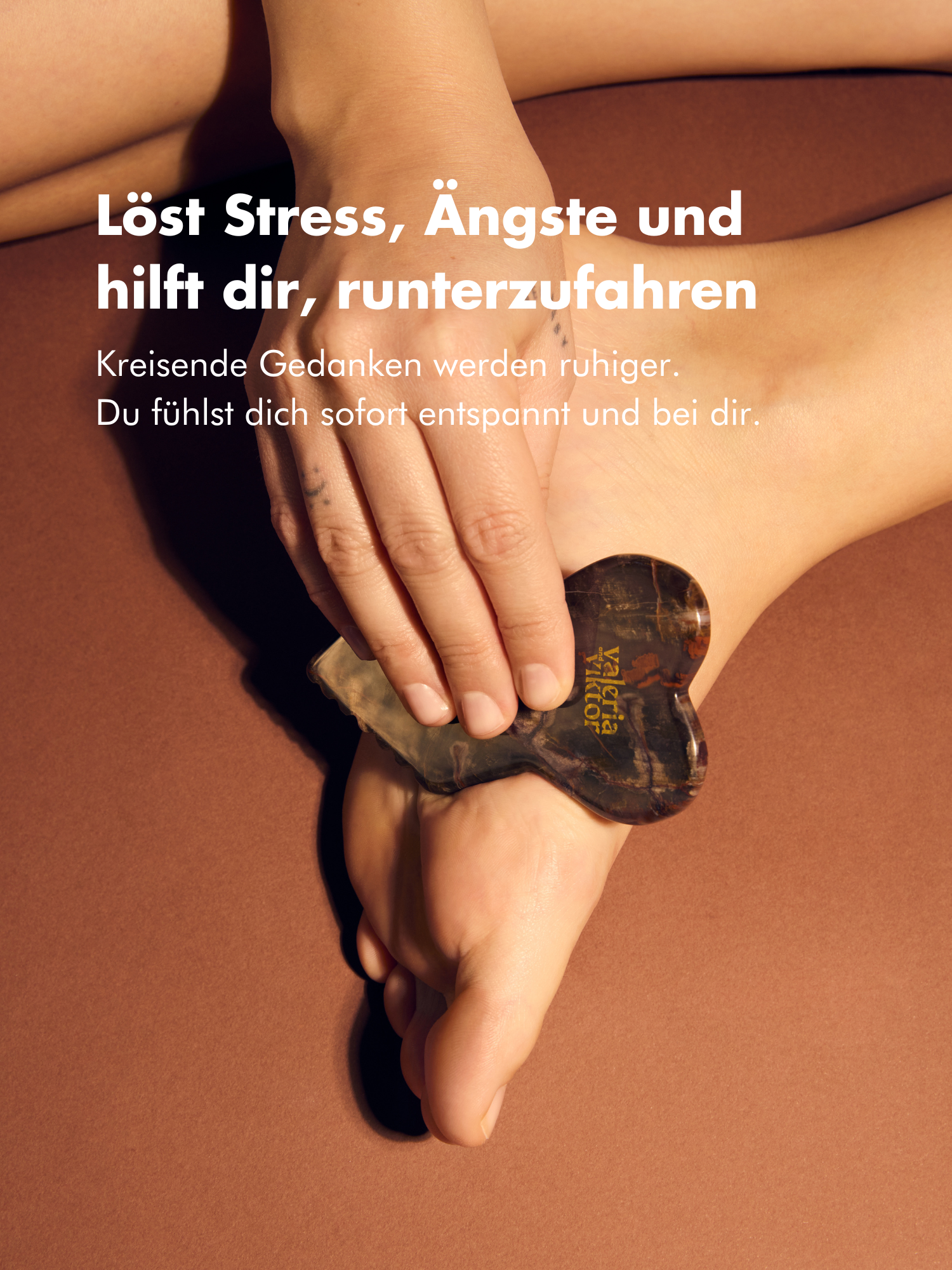 Anti-Stress Fussmassage-Stein