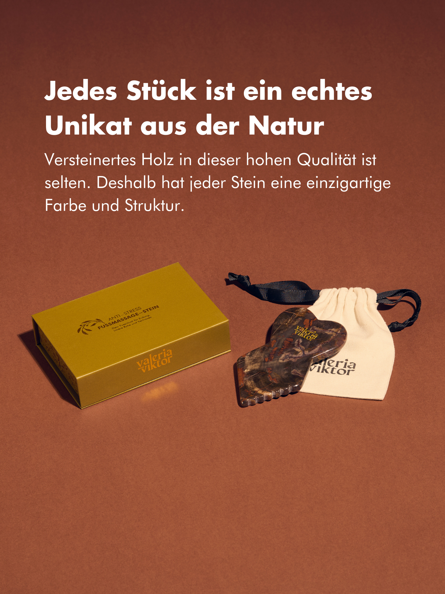 Anti-Stress Fussmassage-Stein